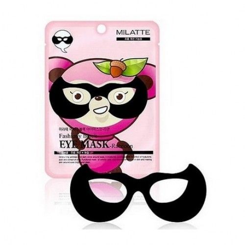 Маска для кожи вокруг глаз MILATTE Fashiony Black Eye Mask