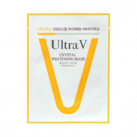 Отбеливающая маска для лица Ultra V Crystal Whitening Mask