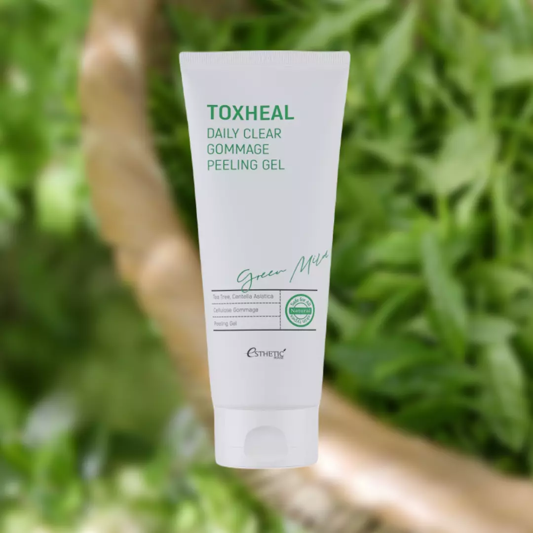 Пилинг-скатка с экстрактом чайного дерева Esthetic House TOXHEAL Daily Clear Gommage Peeling Gel