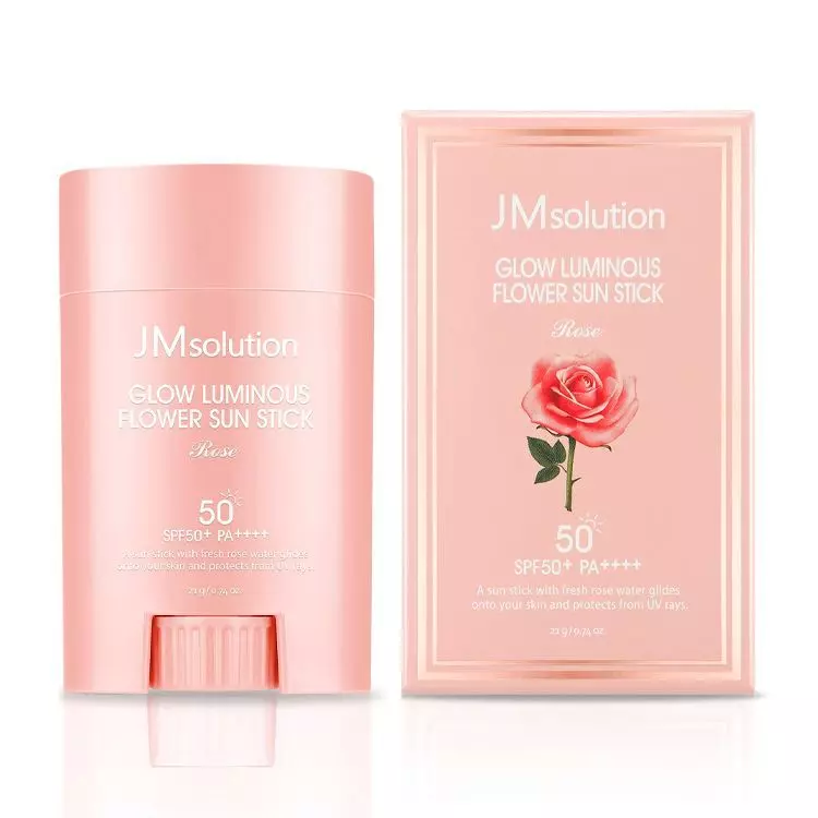 Солнцезащитный стик для упругости кожи Jmsolution Glow Luminous Flower Sun Stick SPF50+ PA++++