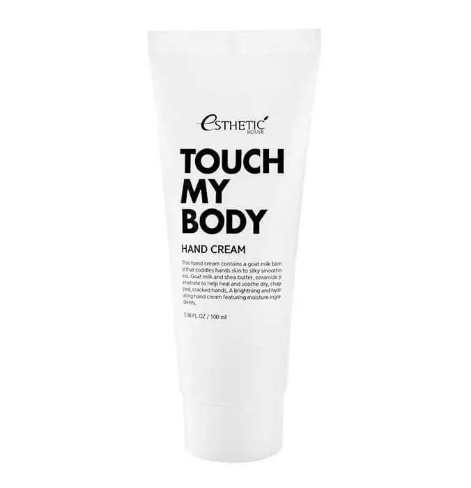 Крем для рук с КОЗЬИМ МОЛОКОМ Esthetic House TOUCH MY BODY GOAT MILK HAND CREAM